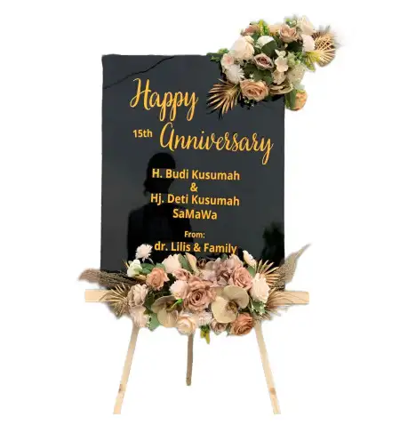 Papan Bunga Akrilik Gulang